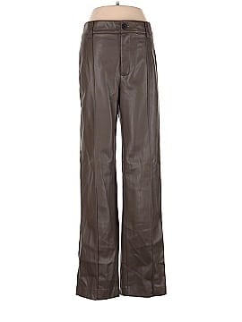 Zara Faux Leather Pants (view 1)