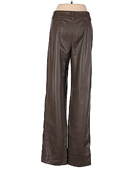 Zara Faux Leather Pants (view 2)