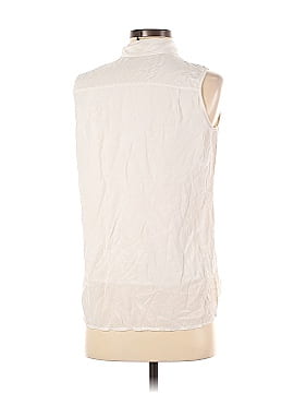 Donna Karan New York Sleeveless Silk Top (view 2)