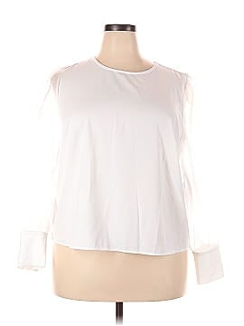 ELOQUII Long Sleeve Blouse (view 1)