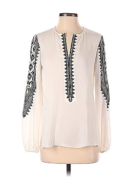 Kobi Halperin Long Sleeve Silk Top (view 1)