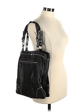 Aqua Madonna Leather Shoulder Bag (view 2)