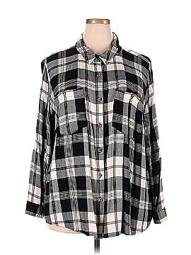 Ava & Viv Long Sleeve Button-Down Shirt (view 1)