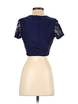 Hot Miami Styles Short Sleeve Blouse (view 2)