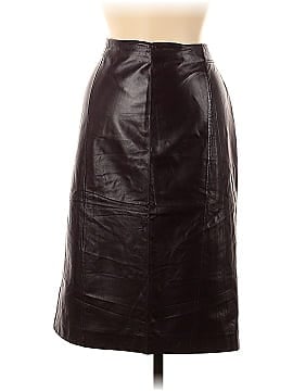 Brooks Brothers Faux Leather Skirt (view 1)