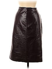 Brooks Brothers Faux Leather Skirt