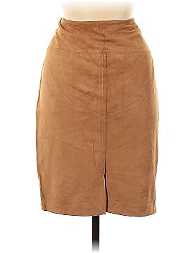 Brooks Brothers Leather Skirt (view 2)