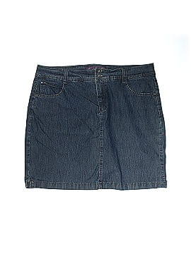 Gloria Vanderbilt Denim Skirt (view 1)