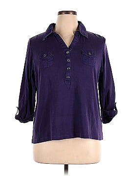 Karen Kane Long Sleeve Blouse (view 1)