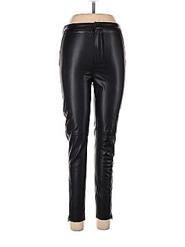 Zara Faux Leather Pants (view 1)