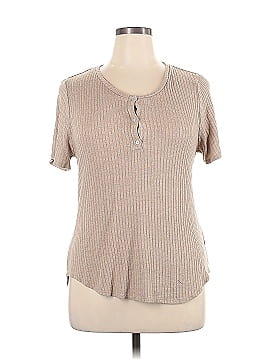 A New Day Short Sleeve Henley (view 1)
