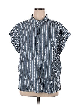 Ann Taylor LOFT Short Sleeve Button-Down Shirt (view 1)