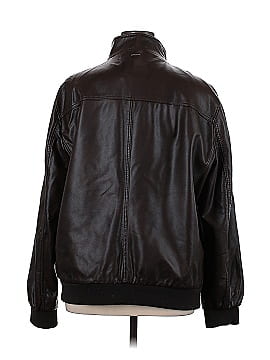 Calvin Klein Faux Leather Jacket (view 2)