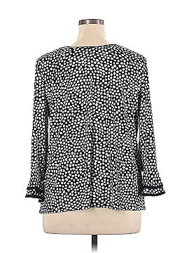 Karl Lagerfeld Paris Long Sleeve Blouse (view 2)