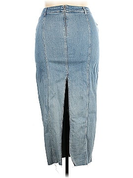 Zara Denim Skirt (view 2)