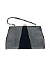 Assorted Brands Stripes Color Block Gray Leather Satchel One size - photo 1
