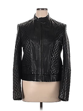 Andrew Marc Faux Leather Jacket (view 1)