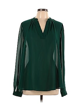 Rose + Olive Long Sleeve Blouse (view 1)