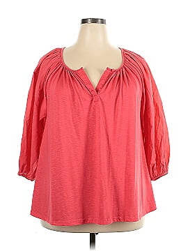 C established 1946 Short Sleeve Blouse (view 1)