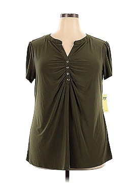Perseption Concept Short Sleeve Blouse (view 1)