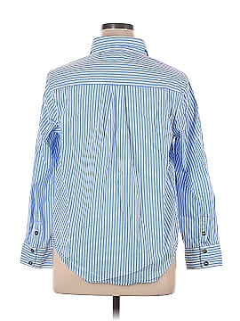 Universal Standard Long Sleeve Button-Down Shirt (view 2)