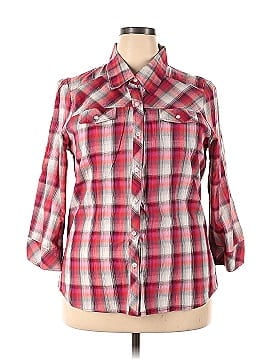 Rouge Long Sleeve Button-Down Shirt (view 1)
