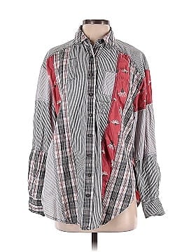 Free People Long Sleeve Button-Down Shirt (view 1)