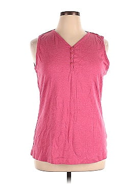 Duluth Trading Co. Sleeveless Henley (view 1)