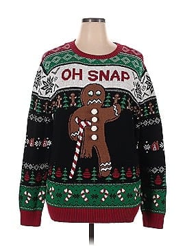 Ugly Christmas Sweater Pullover Sweater (view 1)
