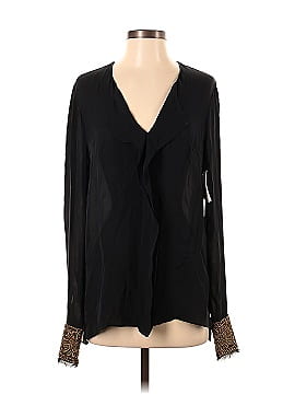 Kobi Halperin Long Sleeve Silk Top (view 1)