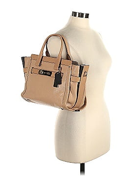 Coach Swagger Leather Carryall Satchel (view 2)