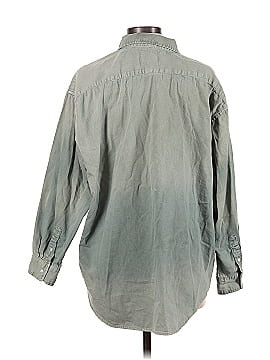 Aerie Long Sleeve Button-Down Shirt (view 2)