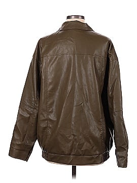 Automet Faux Leather Jacket (view 2)
