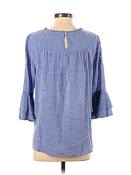 Ann Taylor LOFT 3/4 Sleeve Blouse (view 2)