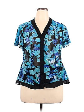 Studio 1 Short Sleeve Blouse (view 1)