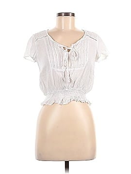Lily White Short Sleeve Blouse (view 1)