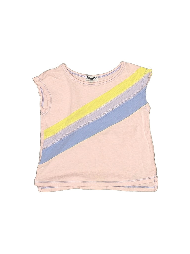 Click to view more detailed imagery on our partner's website Pre-owned Splendid Babies' Sleeveless T-shirt In Pink