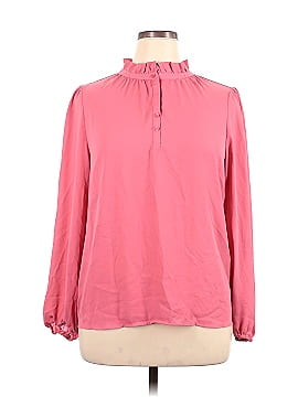 Ann Taylor LOFT Outlet Long Sleeve Blouse (view 1)