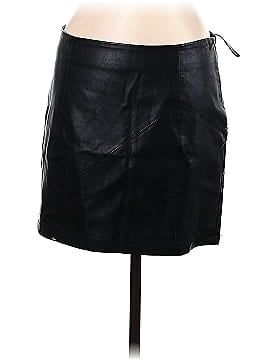 Noisy May Faux Leather Skirt (view 1)