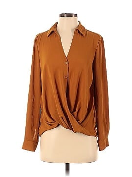 All in Favor Long Sleeve Blouse (view 1)