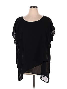 Calvin Klein Short Sleeve Blouse (view 1)