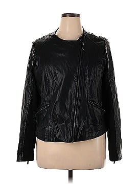 Lane Bryant Faux Leather Jacket (view 1)
