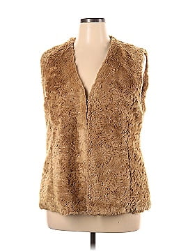 Ashley B Bernardo Faux Fur Vest (view 1)