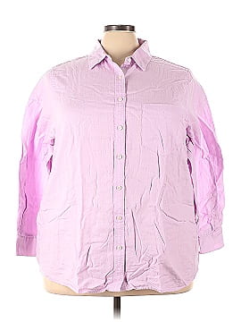 Lands' End Long Sleeve Button-Down Shirt (view 1)