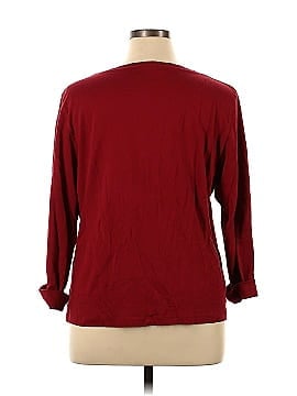 Karen Scott Long Sleeve Henley (view 2)