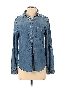 American Eagle Outfitters Long Sleeve Button-Down Shirt (view 1)