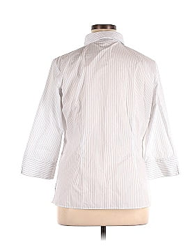 Lands' End 3/4 Sleeve Button-Down Shirt (view 2)