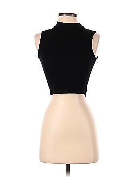 Aqua Sleeveless Turtleneck (view 1)