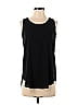 Ann Taylor LOFT 100% Polyester Black Sleeveless Blouse Size XS - photo 1