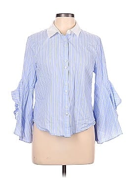 Jonathan Simkhai Long Sleeve Button-Down Shirt (view 1)